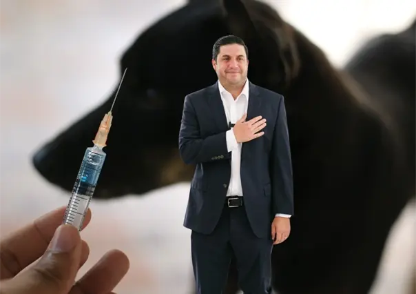 Raúl Cantú lanza brigada de vacunación para mascotas en Salinas Victoria