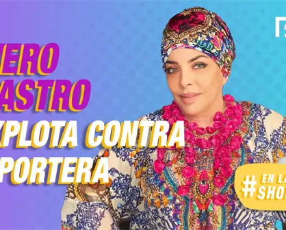 Verónica Castro aparece con tanque de oxígeno y explota contra reportera al ser cuestionada sobre brujería a Yolanda Andrade