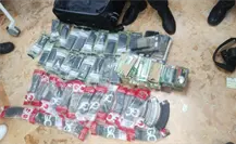 Aseguran aeronave con armas y drogas en el Aeropuerto Internacional de Cancún Aseguran aeronave con armas y drogas en el Aeropuerto Internacional de Cancún