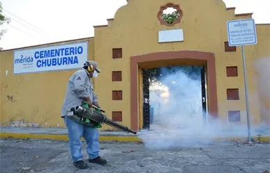 Inicia jornada estatal de fumigación en panteones de Yucatán por Día de Muertos 2025