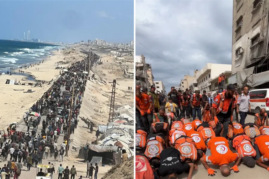 Miles de gazatíes regresan a sus hogares tras alto al fuego entre Israel y Hamás