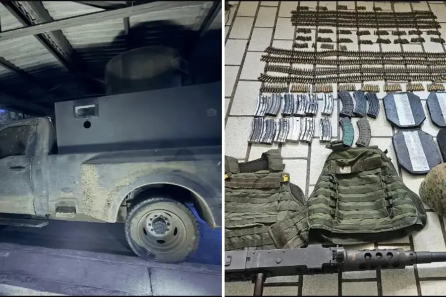 Decomisan coches monstruo y armamento en Quitupan, Jalisco