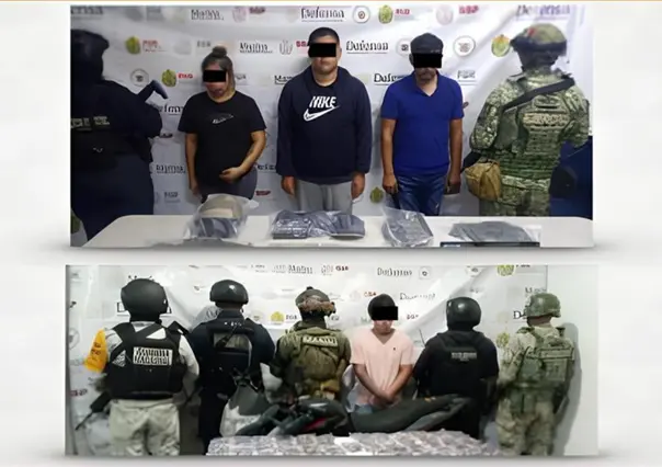 Operativo policial en Veracruz deja cinco detenidos y más de 100 dosis de droga aseguradas