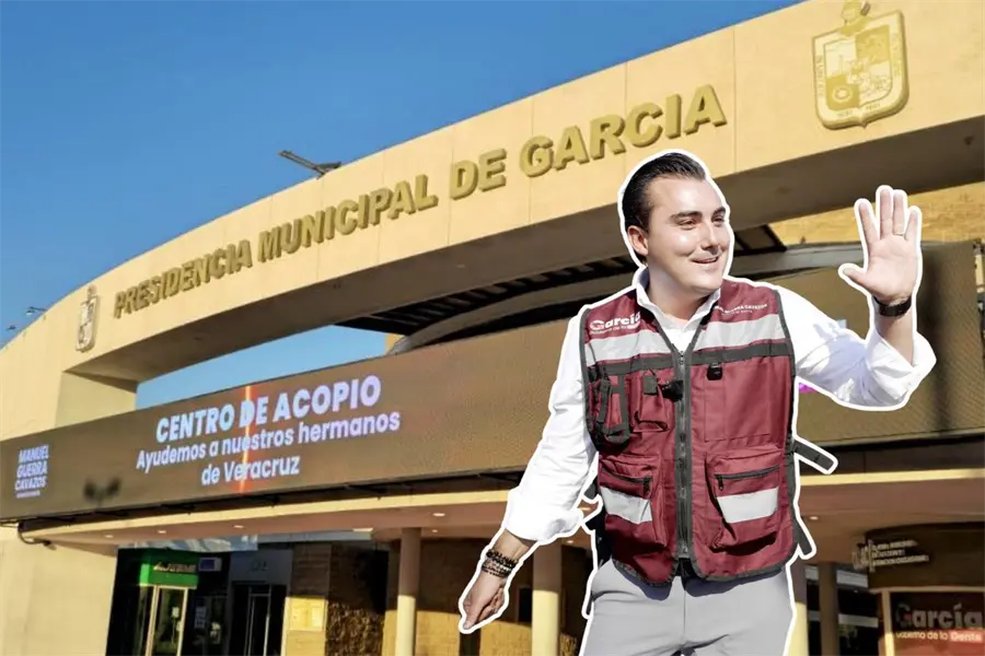Manuel Guerra Cavazos impulsa centro de acopio en García por apoyo a Veracruz