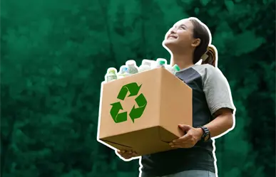 División Ambiental impulsa la recolección de materiales con Rutas Verdes