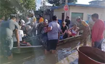 Ariadna Montiel promete atención directa tras las inundaciones y apoyo de Jóvenes Construyendo el Futuro