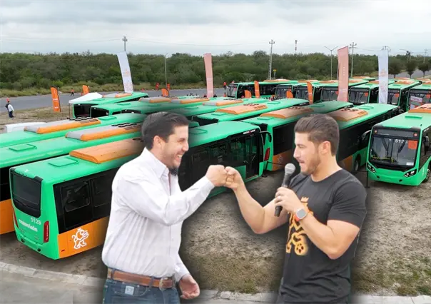 Salinas Victoria recibe 25 nuevas unidades para transporte público en zona norte