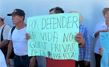 Pueblos mayas apoyan a líder comunitario acusado por luchar contra una granja porcícola en Yucatán Pueblos mayas apoyan a líder comunitario acusado por luchar contra una granja porcícola en Yucatán