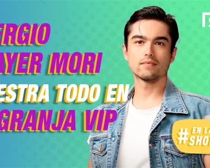 Sergio Mayer Mori se deja ver sin ropa en La Granja VIP