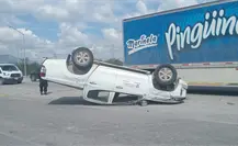 Volcadura deja un muerto y siete heridos en El Carmen, Nuevo León Volcadura deja un muerto y siete heridos en El Carmen, Nuevo León