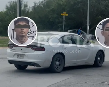 Detienen a hombres que viajaban en camioneta de lujo con armas en García