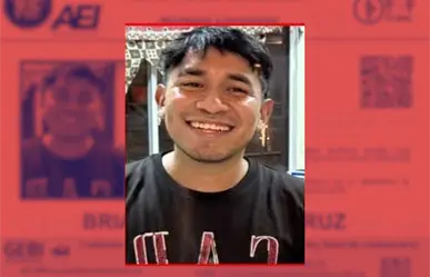 ¿Has visto a Brian Gutiérrez Cruz? joven desaparecido en Escobedo