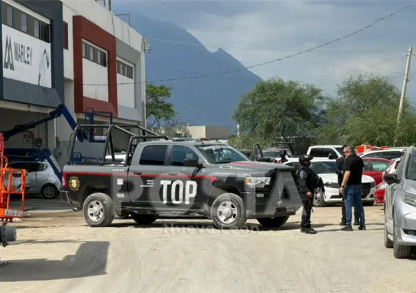 Realizan cateo a bodega en Escobedo, se registran 6 detenidos