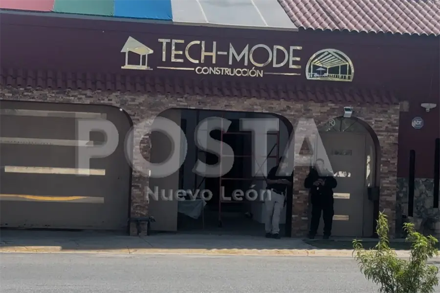 Ladrones se llevan 100 mil pesos y armas de empresa en García