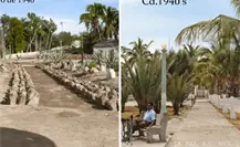 Así lucía el Parque Cuauhtémoc en La Paz, BCS en la década de los 40s