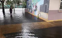 Diez escuelas cerradas en el sur de Tamaulipas por inundaciones; su apertura será gradual