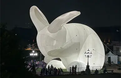 Festival Santa Lucía estrena "Intrude XXL", la obra gigante que transforma a Monterrey