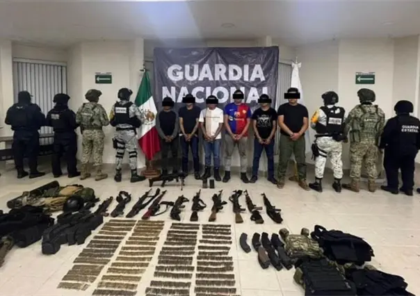 Incautan arsenal de armas en Chiapas; grupos delictivos usan vías estatales para desplazarse