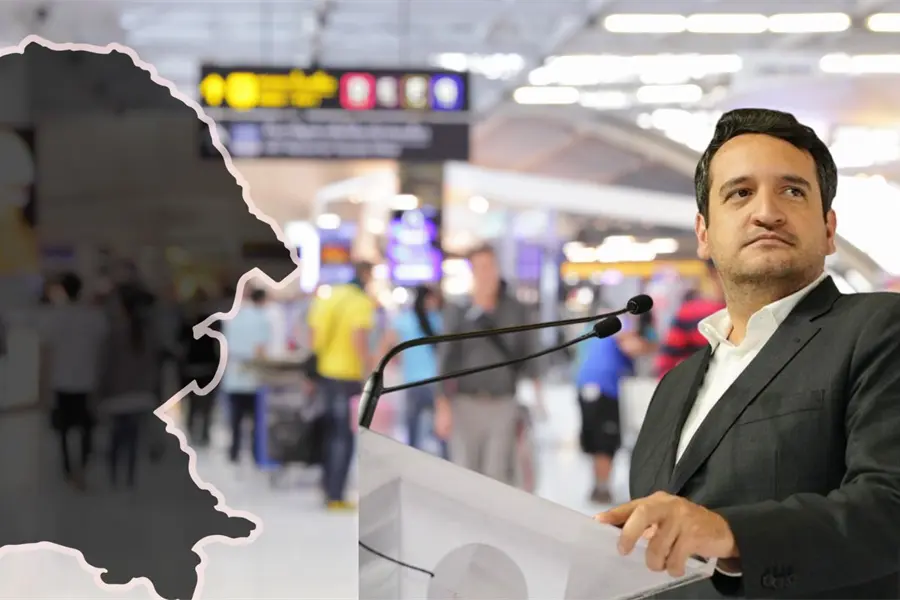 ¿Cuál fue el motivo de la visita de Andy López Beltrán a Coahuila?