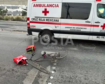 VIDEO | Ciclista muere tras ser atropellado en Guadalupe y desata cierre vial