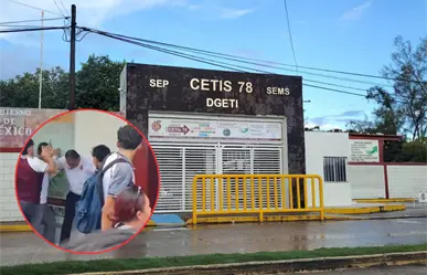 CETis 78: Estas son las sanciones que les impusieron a estudiantes que golpearon a su director en Altamira