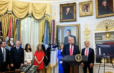 Donald Trump anuncia construcción de nuevo Salón de Baile en la Casa Blanca