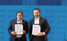 Adrián de la Garza firma acuerdo con CANACO para mejorar servicios y trámites empresariales