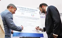 Mauricio Tabe y Mauricio Farah comparten estrategias exitosas para mejorar la seguridad de sus municipios Mauricio Tabe y Mauricio Farah comparten estrategias exitosas para mejorar la seguridad de sus municipios