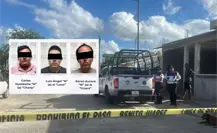 Capturan a trio de sicarios en Cancún por quitarle la vida a una pareja: el crimen fue cometido frente a los hijos Capturan a trio de sicarios en Cancún por quitarle la vida a una pareja: el crimen fue cometido frente a los hijos