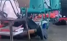 VIDEO | Alumnos de primaria viven momentos de tensión durante balacera en la colonia CROC de Monterrey