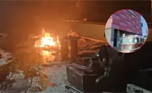 Detienen a hombre tras provocar incendio en casino abandonado en Monterrey Detienen a hombre tras provocar incendio en casino abandonado en Monterrey