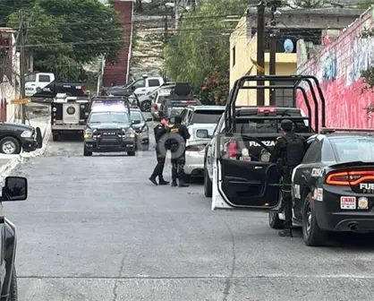 VIDEO | Balacera en la colonia CROC deja a policía de Fuerza Civil herido durante operativo en Monterrey