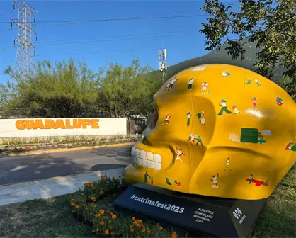 "Mexicráneos" llega a Guadalupe: arte monumental para celebrar el Día de Muertos