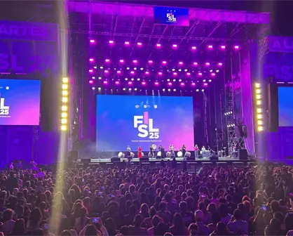 Arranca el escenario principal del Festival Santa Lucía con Hands Percussion y show de drones