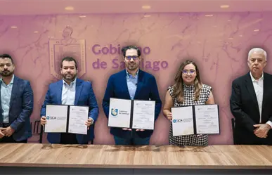 David de la Peña refuerza la agenda anticorrupción en Santiago con nuevo convenio estatal