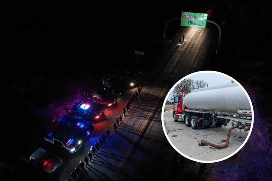 Decomiso de huachicol en Coahuila, aseguran pipa con 50 mil litros en Parras