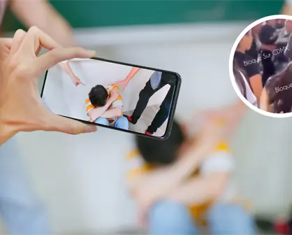 VIDEO | Estudiantes de Tláhuac se enfrentan afuera de su escuela y sus mamás se unen a la pelea