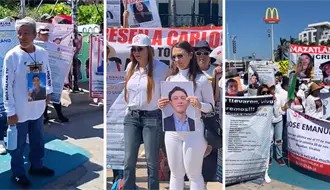 Caso Carlos Emilio: así fue la marcha para exigir su localización en Mazatlán