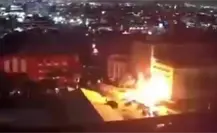 VIDEO | Momento exacto de la explosión del restaurante “La soldadera” en CDMX VIDEO | Momento exacto de la explosión del restaurante “La soldadera” en CDMX