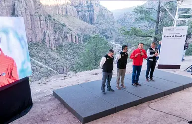 Esto dijo Esteban Villegas en el banderazo oficial de la Presa Tunal 2, este 28 de octubre