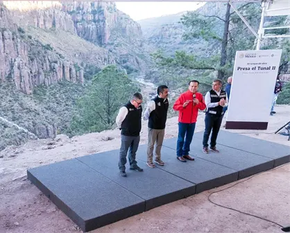 Esto dijo Esteban Villegas en el banderazo oficial de la Presa Tunal 2, este 28 de octubre