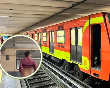 Creador de contenido para adultos se exhibe en Metro CDMX y genera indignación por falta de seguridad