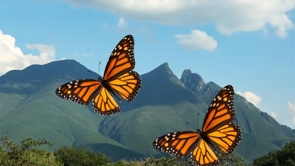 Mariposa monarca, así puedes protegerla en su paso de migración por Nuevo León