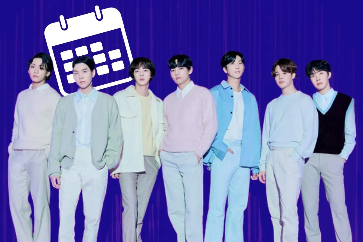 Todos los miembros de BTS acaban de terminar su servicio militar. FOTO: CANVA/Spotify