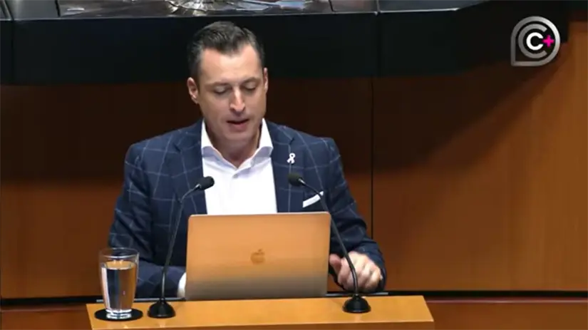 imagen recuadro Foto: Captura de Pantalla YouTube (Bancada Naranja Senado)