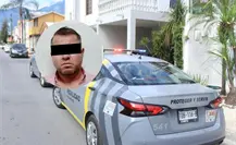 Arrestan a El Cuate tras conducta agresivo en filtro de seguridad de Santiago, Nuevo León