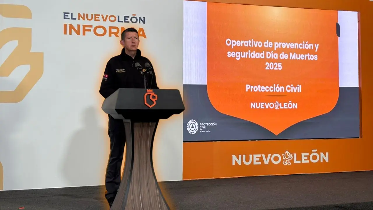 Director de Protección Civil de Nuevo León, Erik Cavazos Foto: POSTAMX