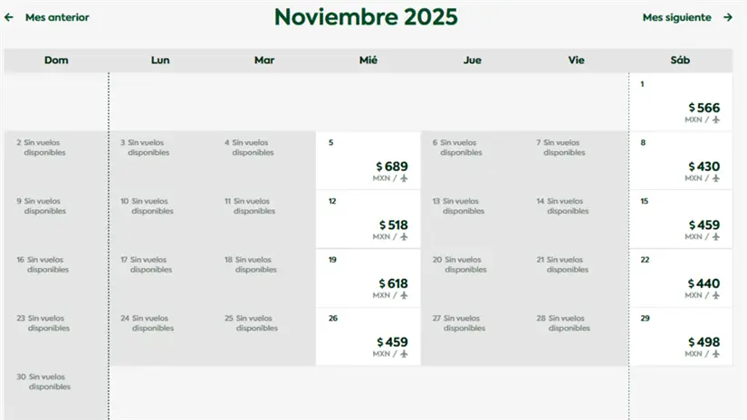 imagen recuadro Foto: Viva Aerobus