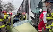 Así fue el choque donde una mujer murió en Monterrey I VIDEO Así fue el choque donde una mujer murió en Monterrey I VIDEO