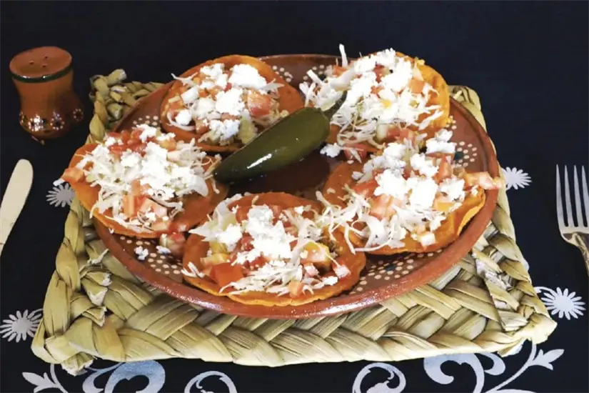 Exhibirán enchiladas tultecas, gastronomía de Tula Tamaulipas | Foto: Turismo Tamaulipas